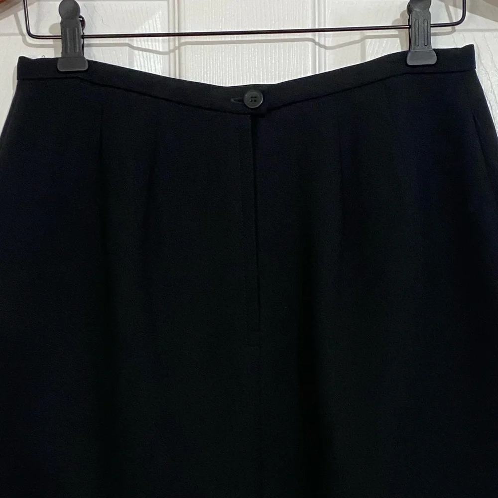 Villager Liz Claiborne Black Pencil Skirt Women’s 10 Professional Career Wear